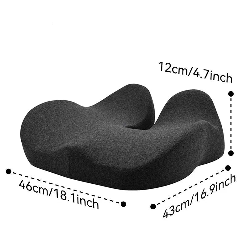 Coussin d'Assise Mousse Mémoire | Confort Bureau