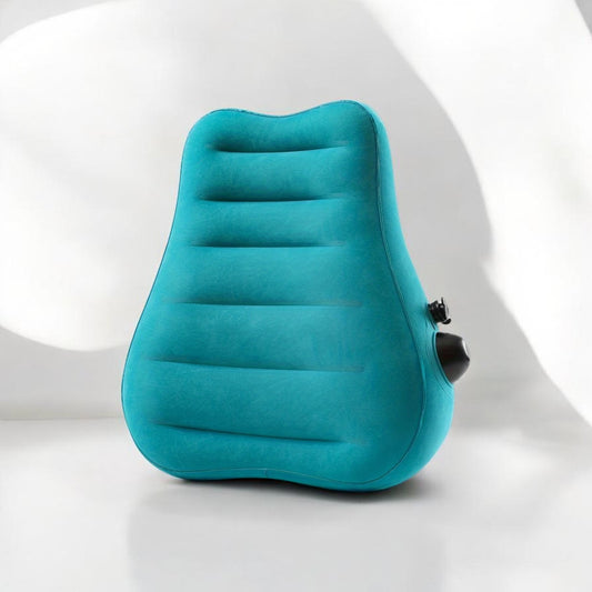 Coussin lombaire gonflable ergonomique pour voyage