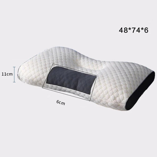 Oreiller cervical ergonomique pour protéger la nuque